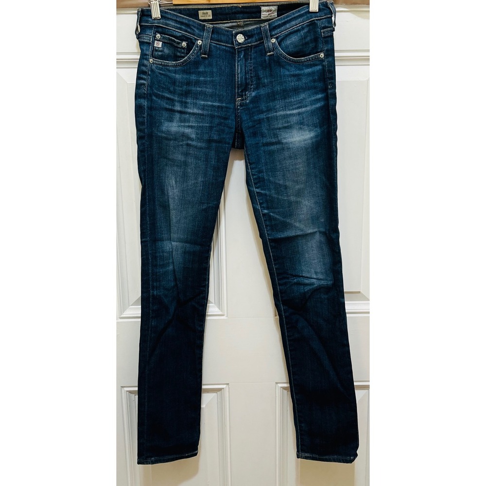 AG Adriano Goldschmied Stilt Cigarette Leg Jeans Dark Wash 26R PVC1110-10Y-DBA